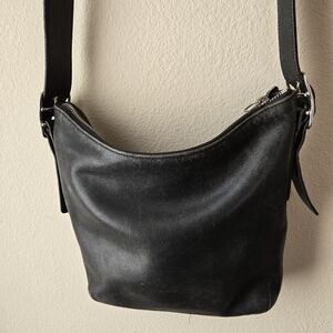 Coach Legacy Slim Duffle Bag Purse Hobo 9326 Black Nickel